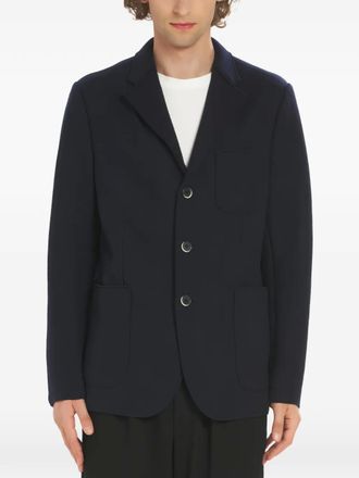 Barena Blazer met zak en knopen - Blauw