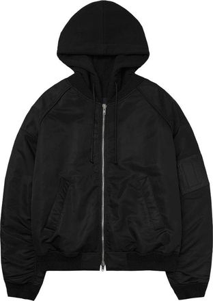 Juun.J Hood Detachable Ma-1 Jumper