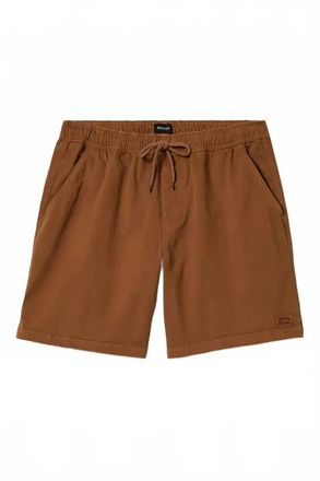Brixton Mens Everyday Vintage Wash Shorts In Copper