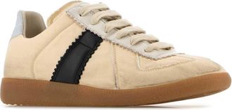Maison Margiela Womens Multicolor Fabric Replica Sneakers Blackvintageyellowvintage