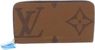 Louis Vuitton Pre-owned Wallets, female, Brown, Size: ONE SIZE Pre-owned Plastic Wallet