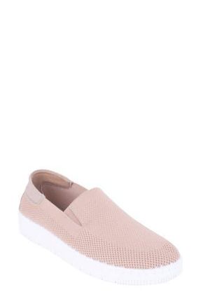Elie Tahari Appollonia Slip-On Platform Sneaker in Tan at Nordstrom Rack, Size 8.5