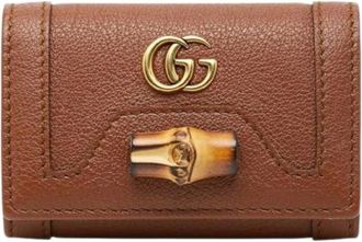 Gucci Pre-owned Accessories, unisex, Brown, Size: ONE SIZE Pre-owned Keycase