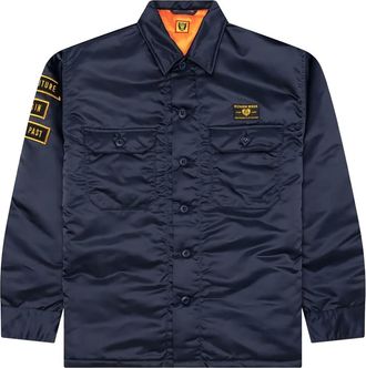 Human Made Camicia con ricamo - Blu