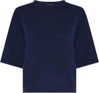 Bruuns Bazaar Truien - Dames - Ronde hals truien - Blauw - XL - Truien & Vesten