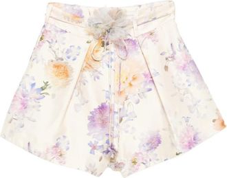 Zimmermann Luna Floral Shorts