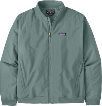Patagonia Isthmus Deck Jacket - Heren - Windbreakers - Blauw - M - Leer - Fitness