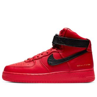 Nike x 1017 ALYX 9SM Air Force 1 High University Red CQ4018-601