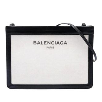 Balenciaga Pre-owned Pochette Borsa a Tracolla Blu Navy - - Pre-owned - Donna - Bianco - ONE SIZE