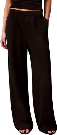 Calvin Klein Ponte Wide Leg Pant