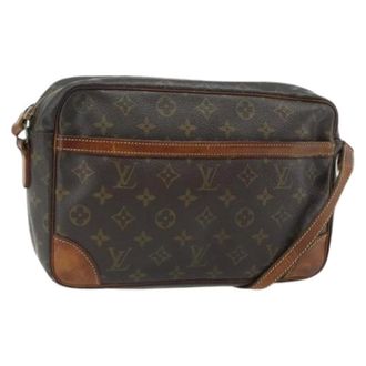 Louis Vuitton Pre-owned Cross Body Bags, female, Brown, Size: ONE SIZE Pre-owned Trocadero 27 Shoulder Bag