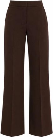 Marella Emmflare Broeken - Dames - Straight fit broeken - Bruin - M - Broeken