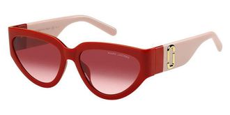 Marc Jacobs MARC 645/S 92Y/TX Womens Sunglasses Red Size 57