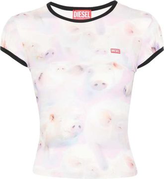 Diesel bedrucktes T-Shirt