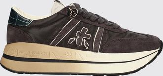 Premiata Sneakers Bethcoin in pelle scamosciata e mesh con design color-block e suola platform