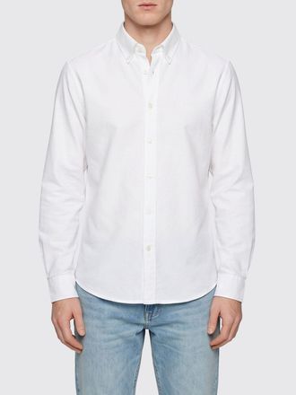 HUGO BOSS Camicia in cotone a maniche lunghe con colletto button-down
