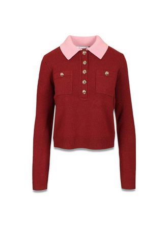 Self Portrait Polo Cardigan