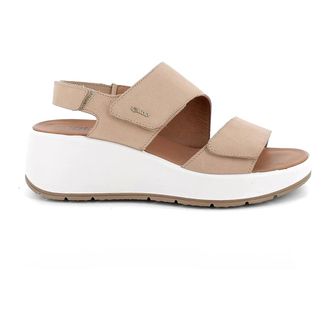 Igi & Co Wedge Sandal - female - Igi&Co - Wedges - Beige - 4 UK - Shoes