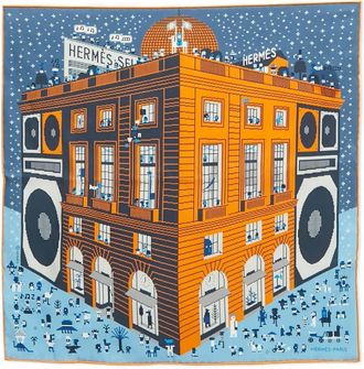 Herm&egrave;s Faubourg Party pochet - Blauw