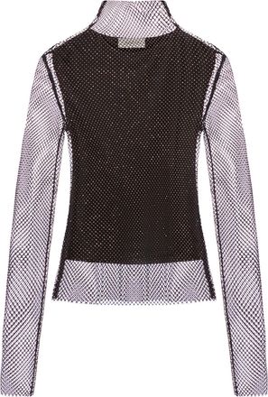 Sportmax RHINESTONE MESH T-SHIRT - Sportmax - Woman