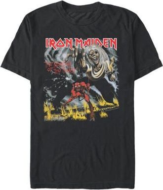 Iron Maiden Mens Iron Maiden The Number of the Beast T Shirt in Black at Nordstrom, Size Xxx-Large