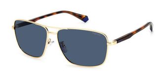 Polaroid PLD 2119/G/S Asian Fit J5G/C3 Mens Sunglasses Gold Size 61