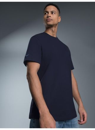 Trigema T-Shirt TRIGEMA TRIGEMA T-Shirt aus 100% Biobaumwolle, Herren, Gr. XXL, blau (navy, c2c), 100% Baumwolle (Bio-Baumwolle kbA), Basic, Shirts T-Shirt