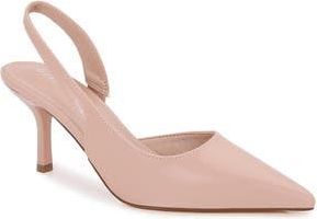 Berness Campbell Slingback dOrsay Pump in Beige at Nordstrom Rack, Size 8.5