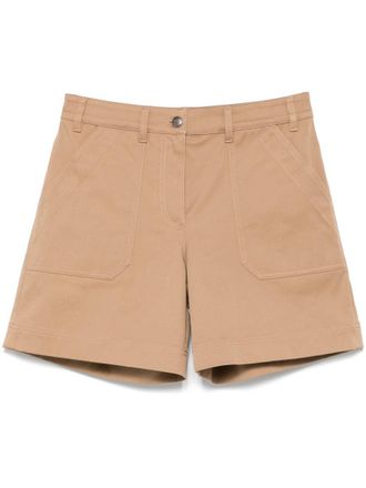 Moncler Cotton Gabardine Shorts
