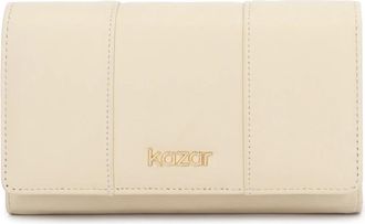 Kazar Santi Wallet - Dames - Portefeuilles - Beige - ONE Size - Leer - Accessoires