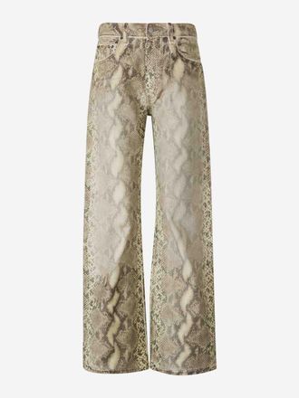 Acne Studios Printed Denim Pants