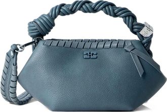 Ganni Bou Mini Tress&eacute; - Bags - Mujer - Azul - ONE SIZE