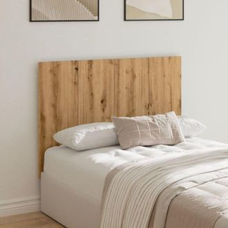 vidaXL Cabecero De Cama Madera Ingenier&iacute;a Roble Artisan 120x1,5x80 Cm Vidaxl