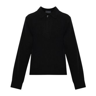 Haikure Polo de Lana Ash - Tops - Mujer - Negro - XS