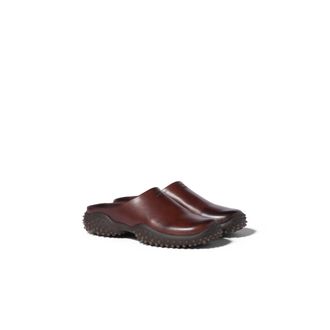 Miu Miu Leather Mules, Woman, Coffee, Size 37,5