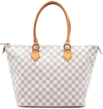 Louis Vuitton Pre-owned Tote Bags, female, White, Size: ONE SIZE Pre-owned Fabric Tote
