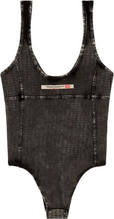 Diesel Body Phoebe-Dnm smanicato - Grigio