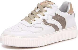 Voile Blanche Laura Nappa Metallic Schoenen - Dames - Sneakers - Wit - 37 EU - Nylon - Schoenen