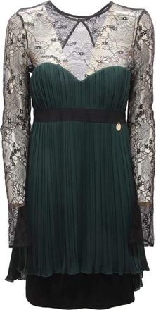 Mangano WO Lace Dress - Dames - Feestkleedjes - Groen - S - Polyester - Kleedjes