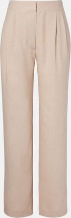 Asceno Rivello linen wide-leg pants