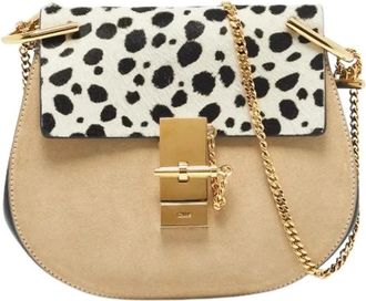 Chlo&eacute; Pre-owned Suede Shoulder Bag - Dames - Pre-owned - Veelkleurig - Maat: ONE Size Su&egrave;de