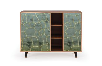 StoryZ Aparador azul-verde 3 cajones y 1 puerta L 125 cm