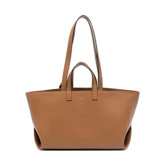 A.P.C. Tote Bags, female, Brown, Size: ONE SIZE A.p.c. Bags