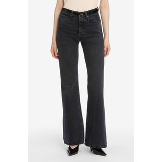 Frame Denim The Lax High Waist Flare Jeans in Set List at Nordstrom Rack, Size 24