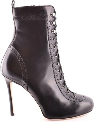 Dsquared2 Stijlvolle Schoenen voor Mannen en Vrouwen - Dames - Laarzen met Hak - Zwart - 38 EU - Schoenen