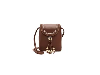 Hobo Fern Crossbody Cross Body Womens Handbags Cocoa Bean, Leather