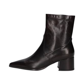 Stefano Lauran Puntige enkellaarsjes - Dames - Schoenen - Bruin - Maat: 40 EU