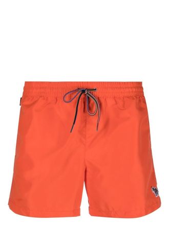 Paul Smith Zwembroek met trekkoord - Oranje