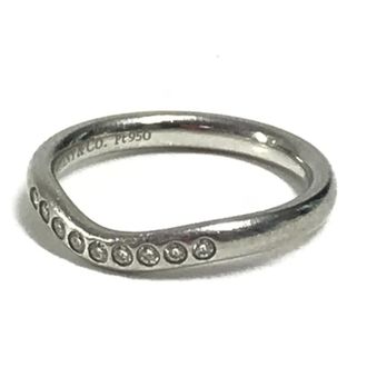 Tiffany & Co. Silver Platinum 950 Band Ring (Pre-Owned)