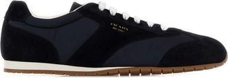 Prada Dark Blue Logo Sneakers